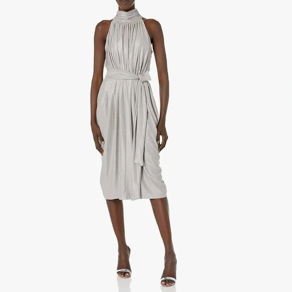brown knee length dress Buy Bolvia main image 0